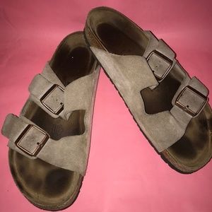 Tan Birkenstocks (size 41)